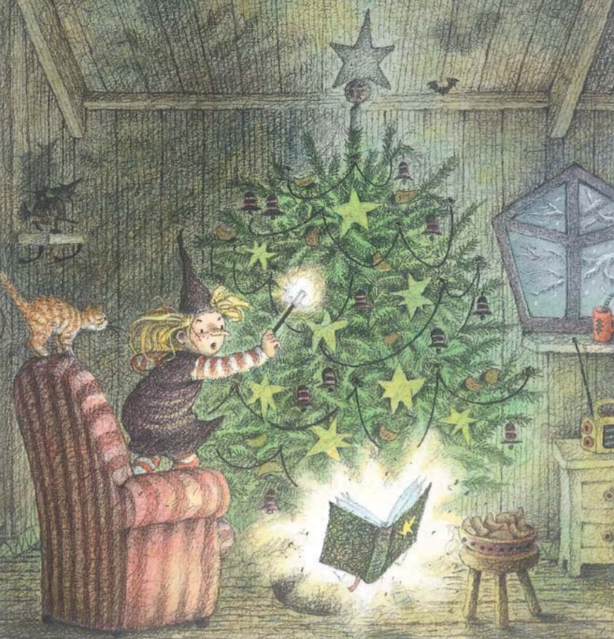 De kerstboom van Lotje Illustratie