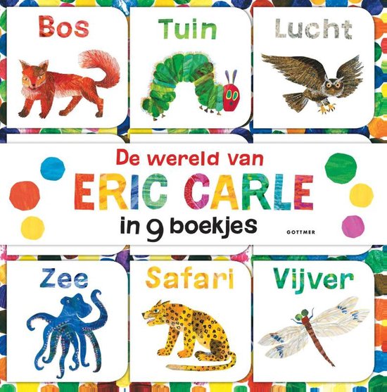 De wereld van Eric Carle in 9 boekjes