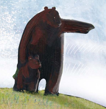 Een reus van een beer Illustratie