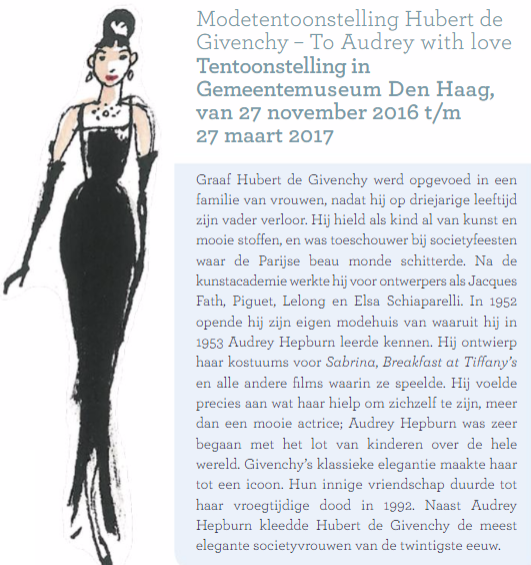 Hubert de Givenchy Tentoonstelling